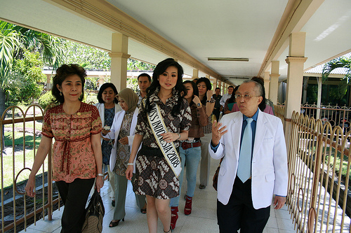Kunjungan Putri Indonesia 2008